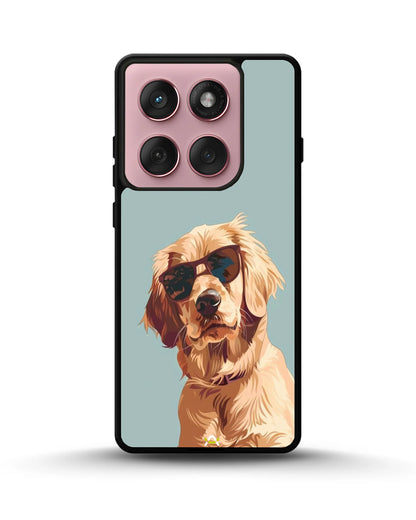 Cool Sunglass Dog Phone Case – Glossy Printed Phone Case for iPhone, Samsung, Pixel & OnePlus