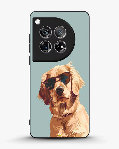 Cool Sunglass Dog Phone Case – Glossy Printed Phone Case for iPhone, Samsung, Pixel & OnePlus