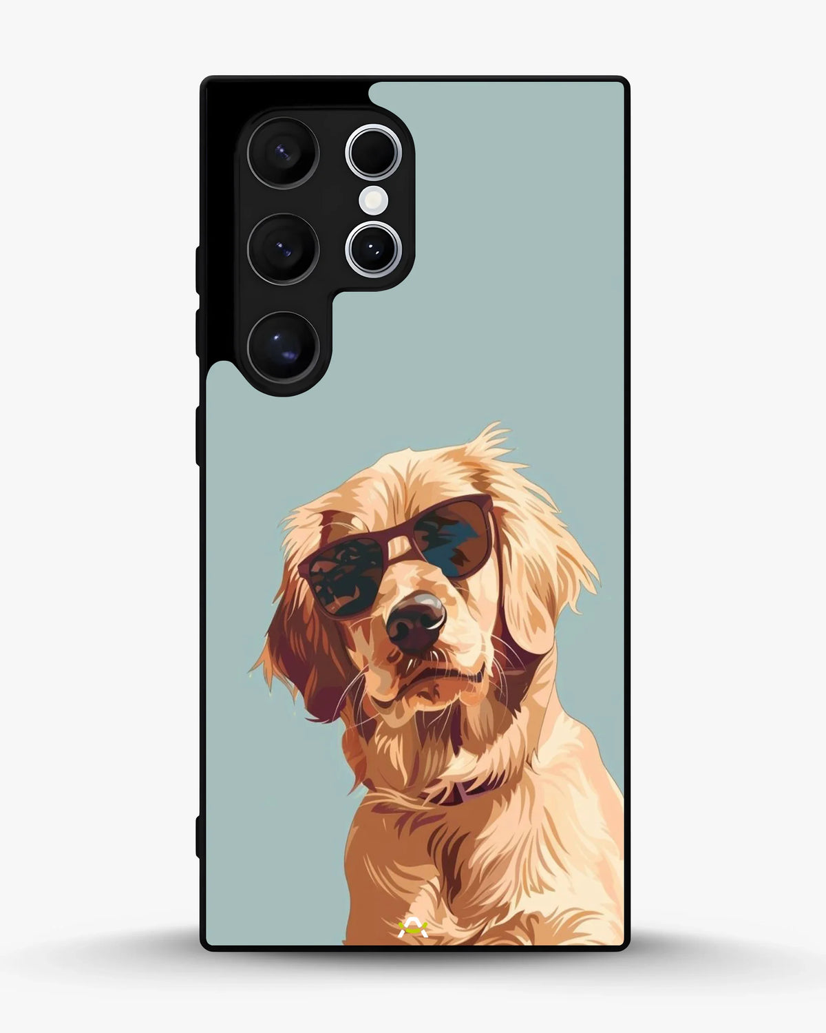 Cool Sunglass Dog Phone Case – Glossy Printed Phone Case for iPhone, Samsung, Pixel & OnePlus