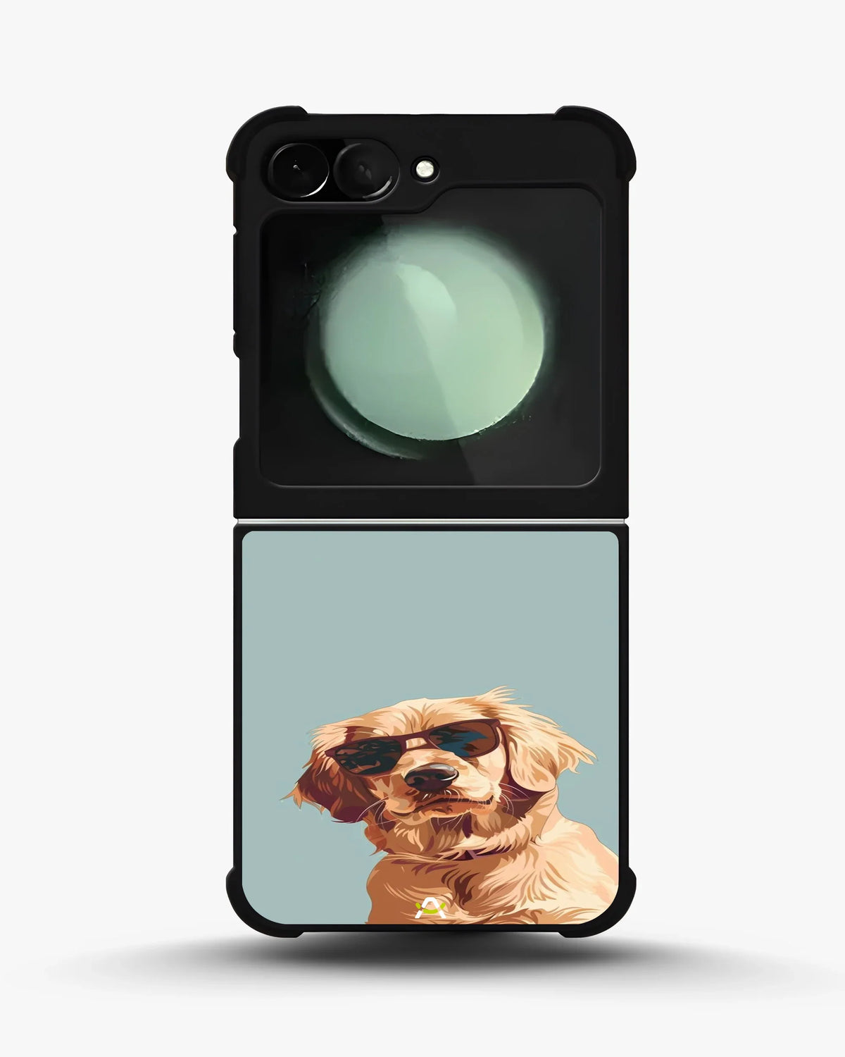 Cool Sunglass Dog Phone Case – Glossy Printed Phone Case for iPhone, Samsung, Pixel & OnePlus