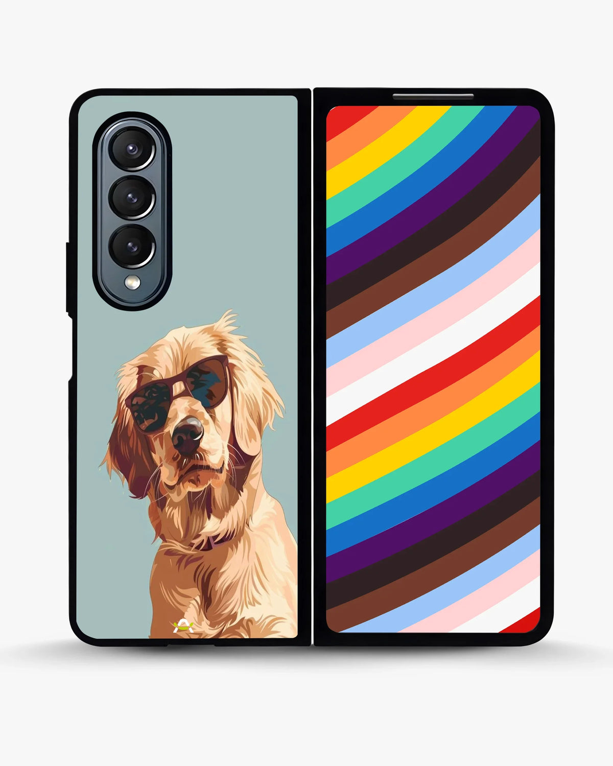 Cool Sunglass Dog Phone Case – Glossy Printed Phone Case for iPhone, Samsung, Pixel & OnePlus