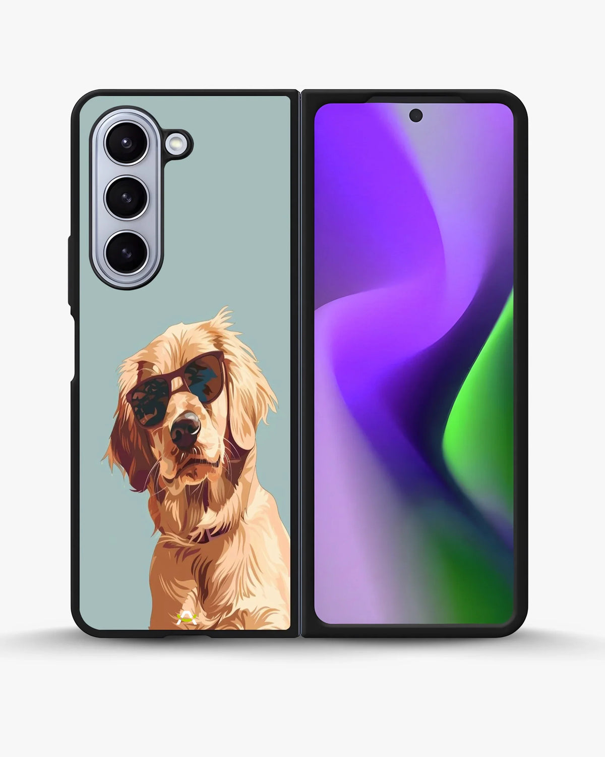 Cool Sunglass Dog Phone Case – Glossy Printed Phone Case for iPhone, Samsung, Pixel & OnePlus