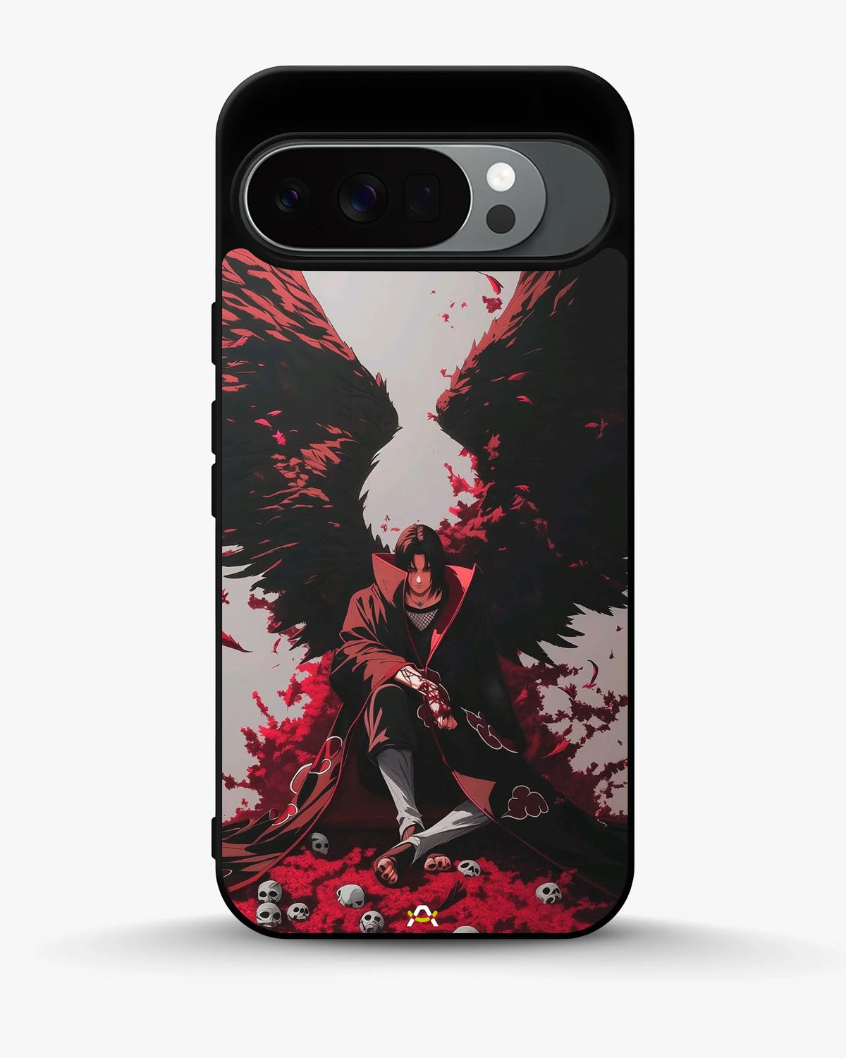 Itachi Uchiha Anime Case – Glossy Printed Back Cover for iPhone, Samsung, Pixel & OnePlus