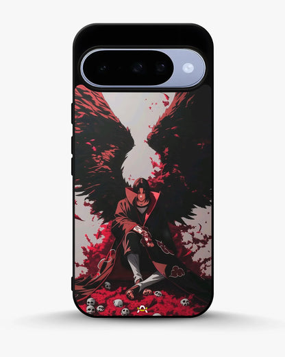 Itachi Uchiha Anime Case – Glossy Printed Back Cover for iPhone, Samsung, Pixel & OnePlus