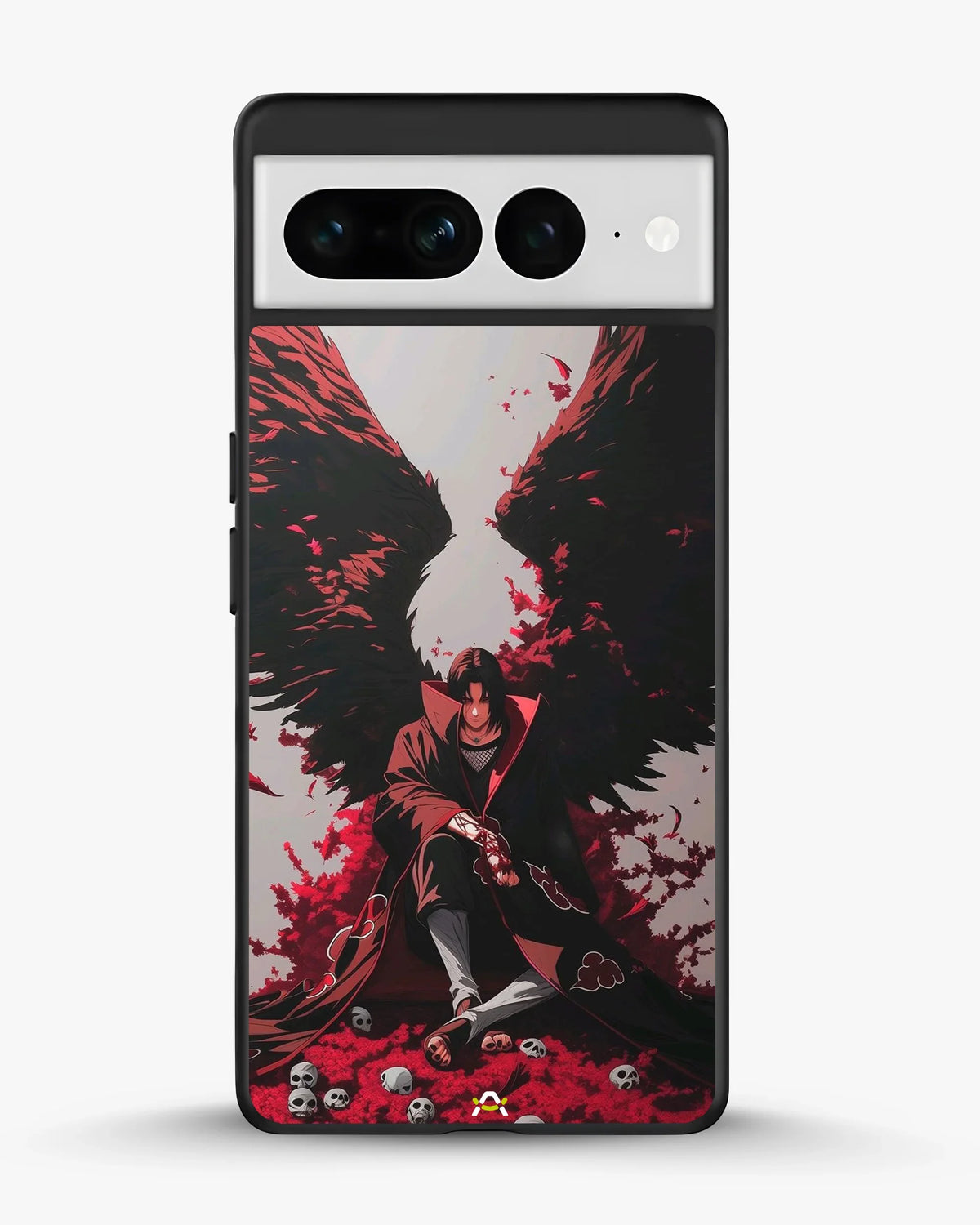 Itachi Uchiha Anime Case – Glossy Printed Back Cover for iPhone, Samsung, Pixel & OnePlus