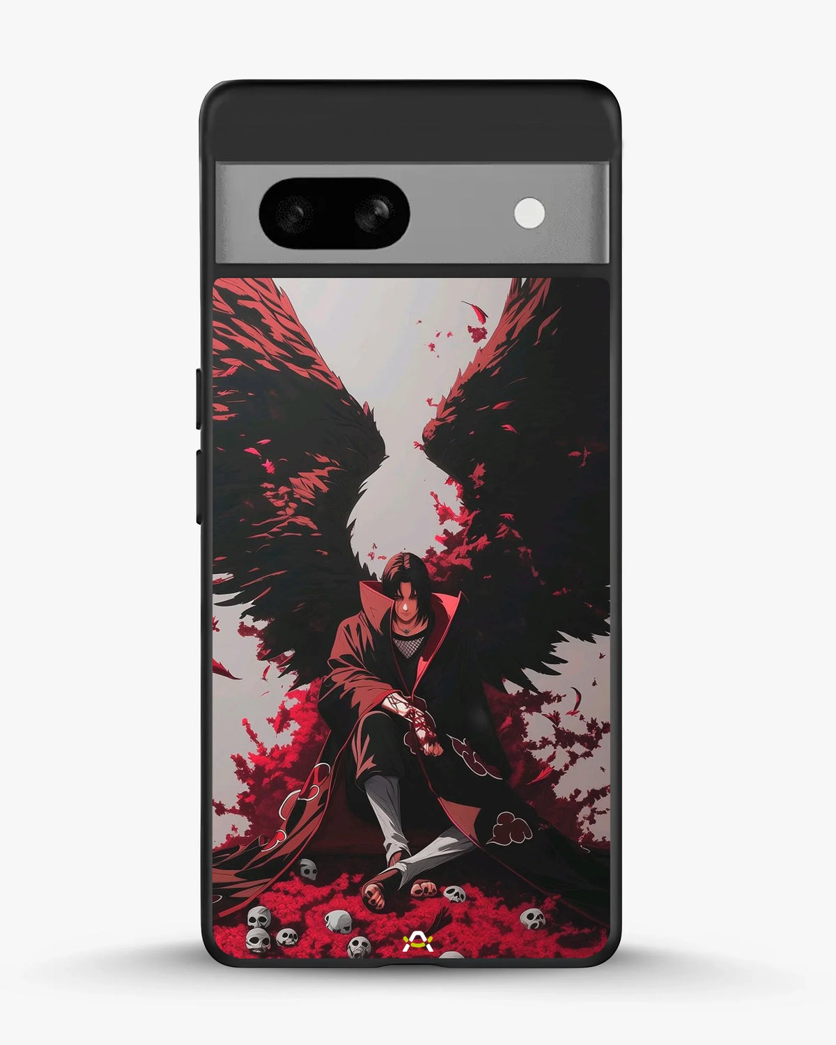 Itachi Uchiha Anime Case – Glossy Printed Back Cover for iPhone, Samsung, Pixel & OnePlus