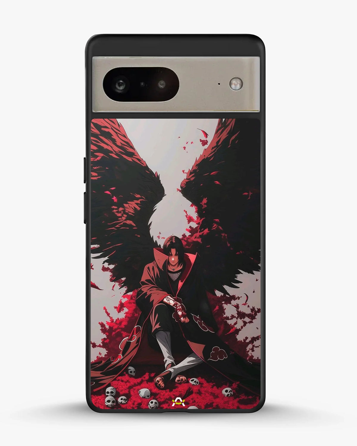 Itachi Uchiha Anime Case – Glossy Printed Back Cover for iPhone, Samsung, Pixel & OnePlus