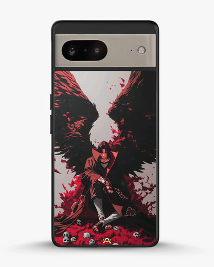 Itachi Uchiha Anime Case – Glossy Printed Back Cover for iPhone, Samsung, Pixel & OnePlus