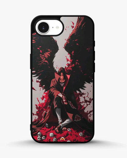 Itachi Uchiha Anime Case – Glossy Printed Back Cover for iPhone, Samsung, Pixel & OnePlus
