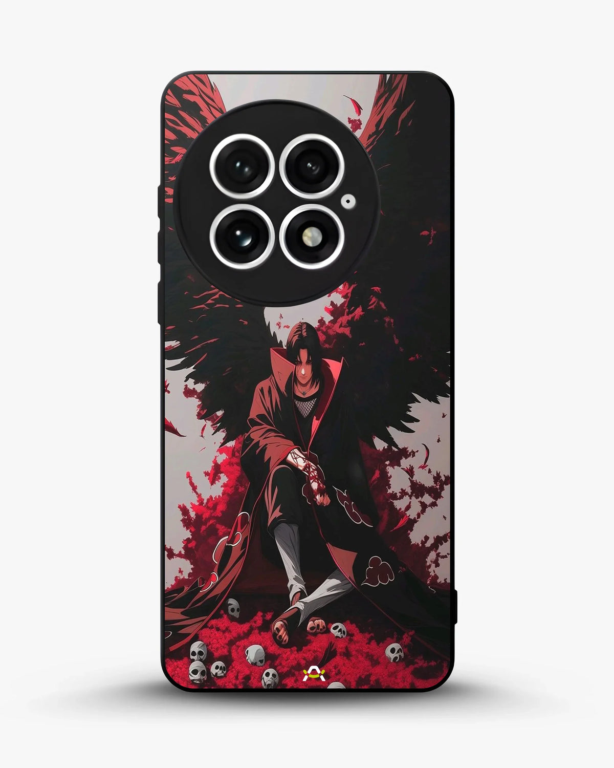 Itachi Uchiha Anime Case – Glossy Printed Back Cover for iPhone, Samsung, Pixel & OnePlus