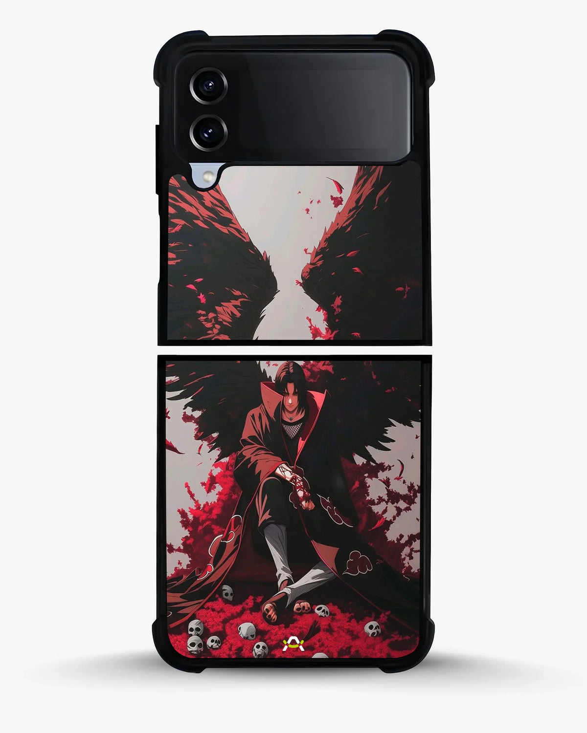Itachi Uchiha Anime Case – Glossy Printed Back Cover for iPhone, Samsung, Pixel & OnePlus