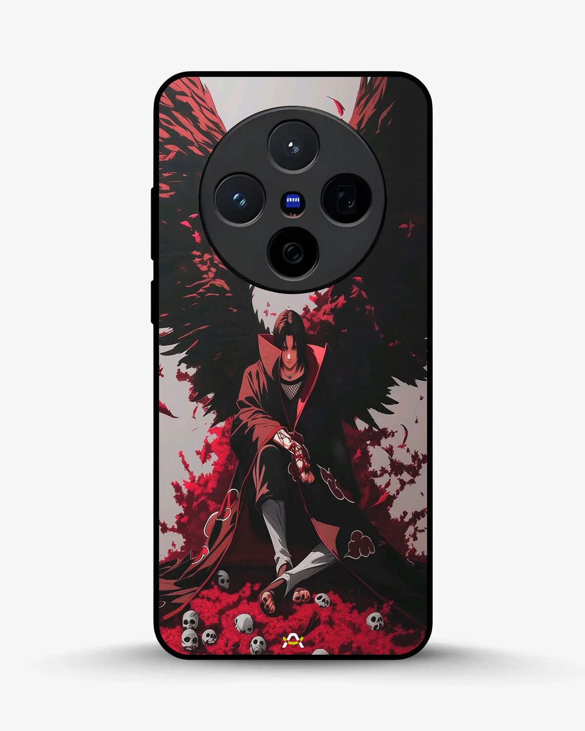 Itachi Uchiha Anime Case – Glossy Printed Back Cover for iPhone, Samsung, Pixel & OnePlus