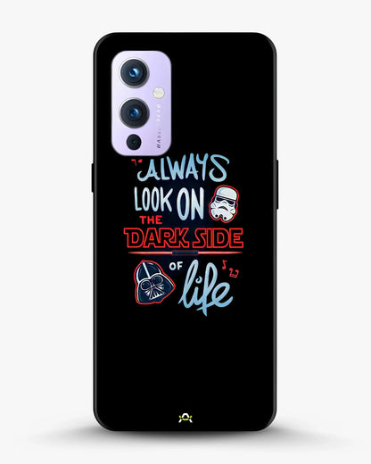 Always Look on the Dark Side Phone Case - Iconic Helmet Typography Print for iPhone, Samsung, Pixel, OnePlus & Vivo