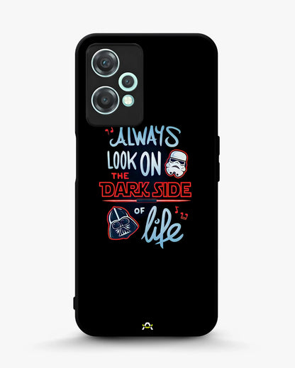 Always Look on the Dark Side Phone Case - Iconic Helmet Typography Print for iPhone, Samsung, Pixel, OnePlus & Vivo