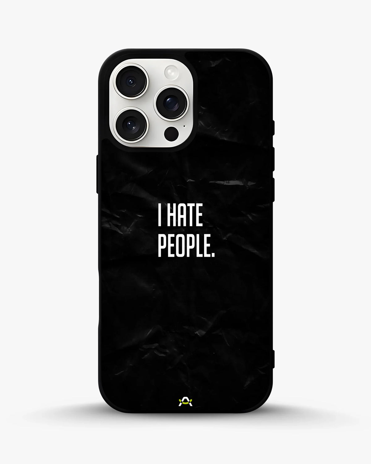 I Hate People Phone Case - Dark Humor Statement Print for iPhone, Samsung, Pixel, OnePlus & Vivo
