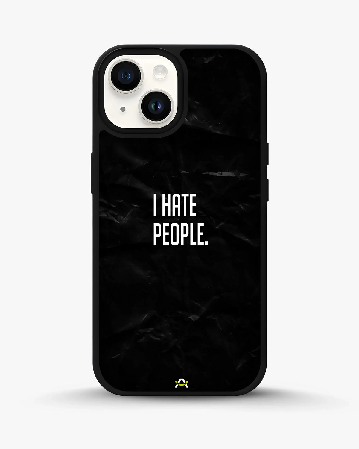 I Hate People Phone Case - Dark Humor Statement Print for iPhone, Samsung, Pixel, OnePlus & Vivo