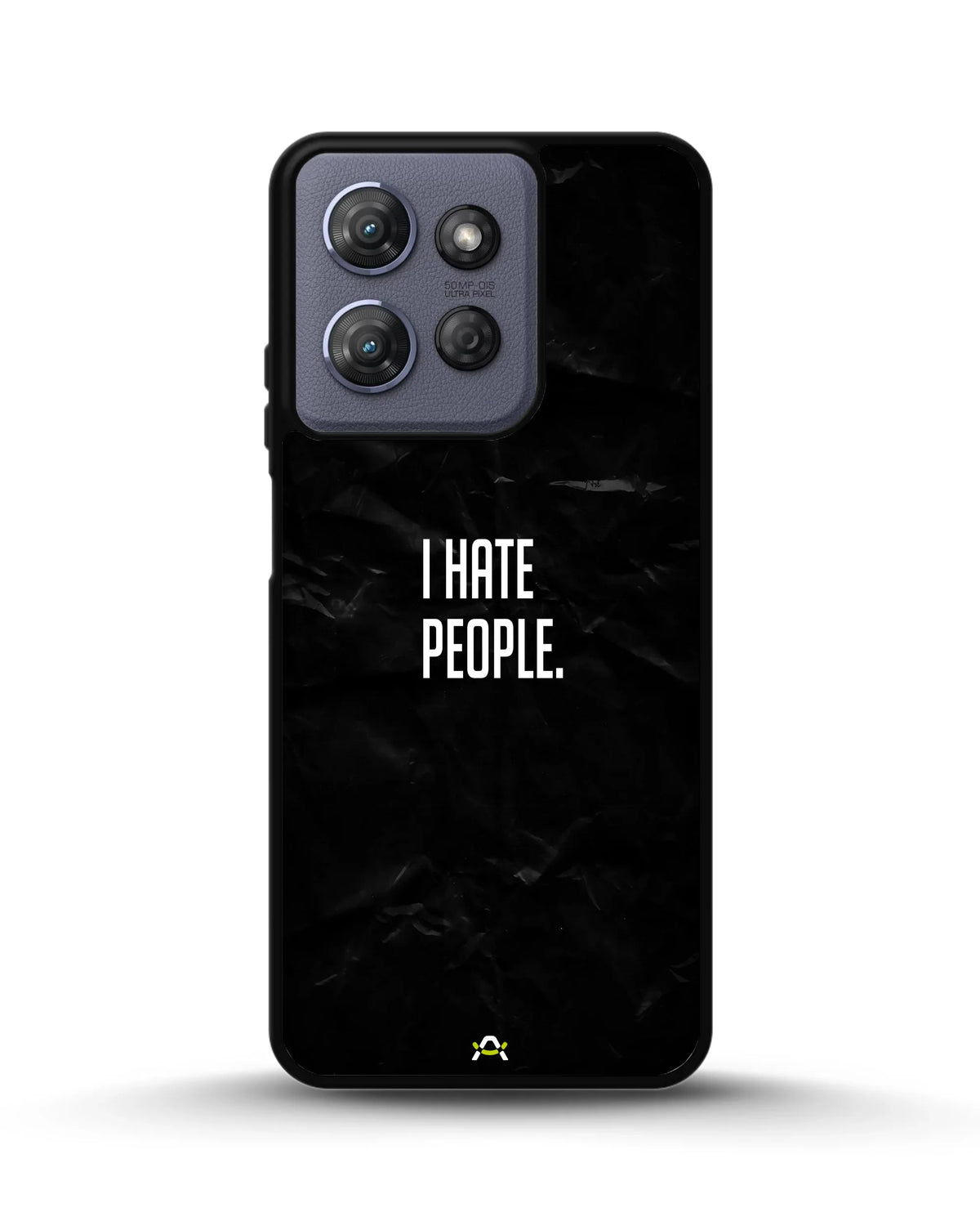 I Hate People Phone Case - Dark Humor Statement Print for iPhone, Samsung, Pixel, OnePlus & Vivo