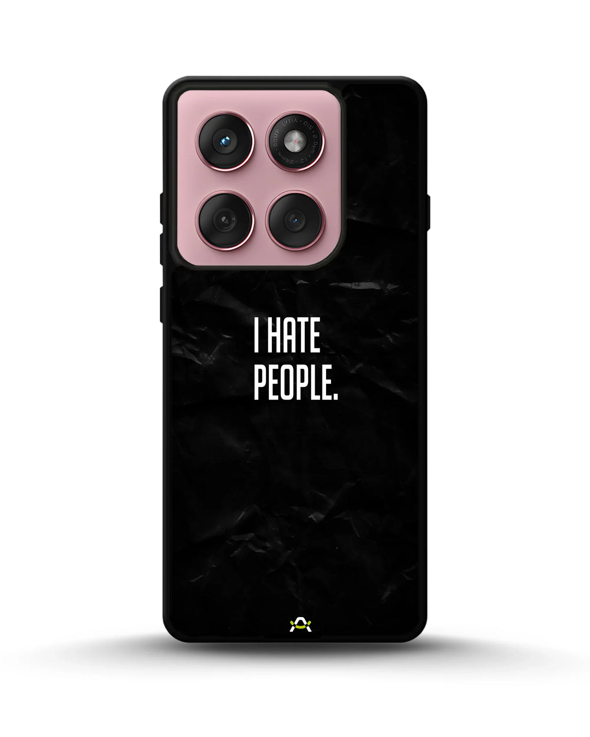 I Hate People Phone Case - Dark Humor Statement Print for iPhone, Samsung, Pixel, OnePlus & Vivo