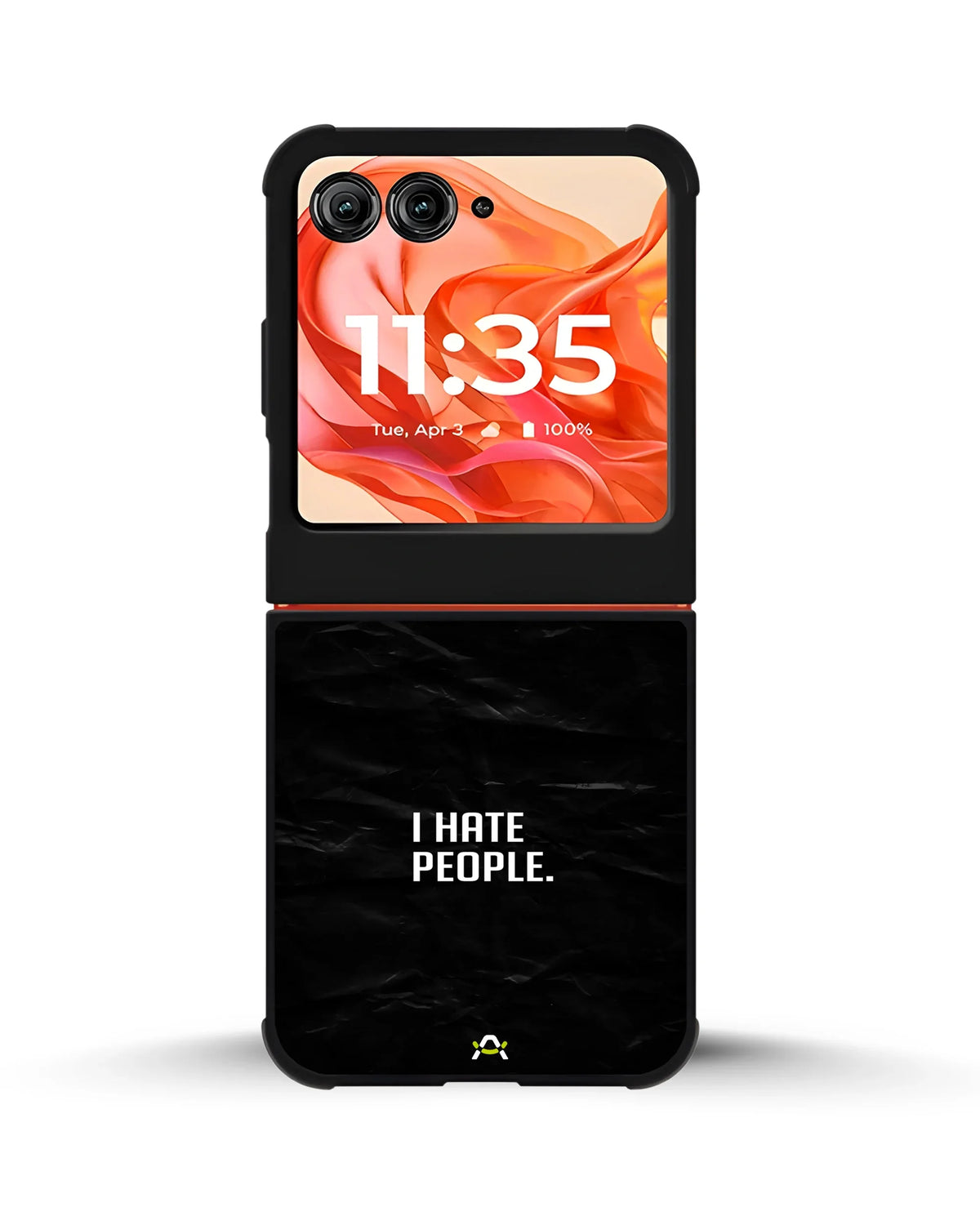 I Hate People Phone Case - Dark Humor Statement Print for iPhone, Samsung, Pixel, OnePlus & Vivo