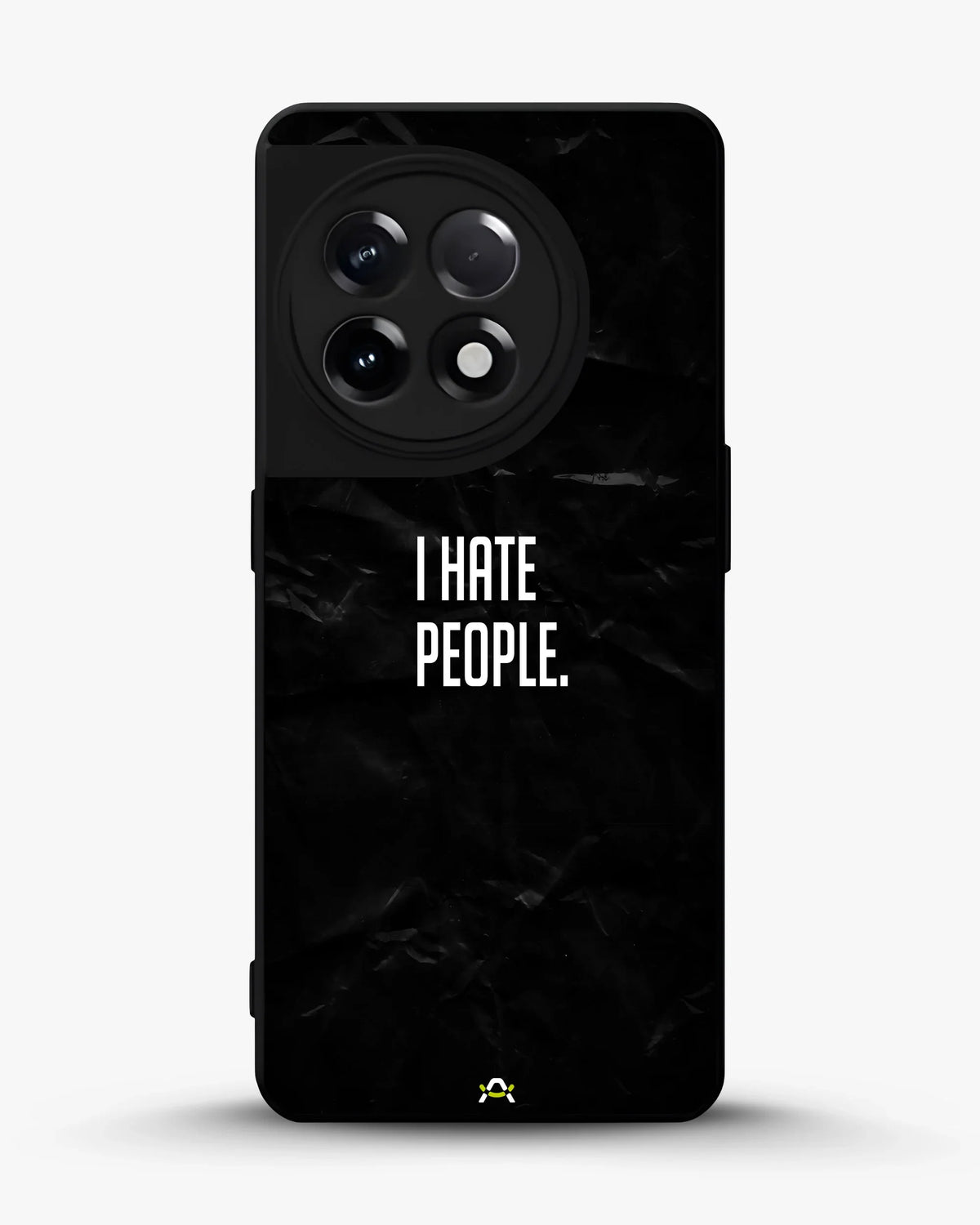 I Hate People Phone Case - Dark Humor Statement Print for iPhone, Samsung, Pixel, OnePlus & Vivo