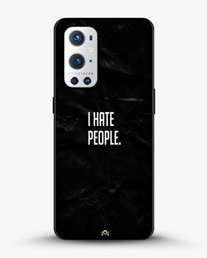 I Hate People Phone Case - Dark Humor Statement Print for iPhone, Samsung, Pixel, OnePlus & Vivo