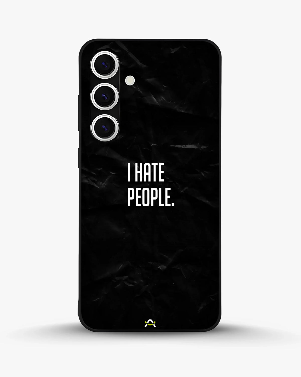 I Hate People Phone Case - Dark Humor Statement Print for iPhone, Samsung, Pixel, OnePlus & Vivo