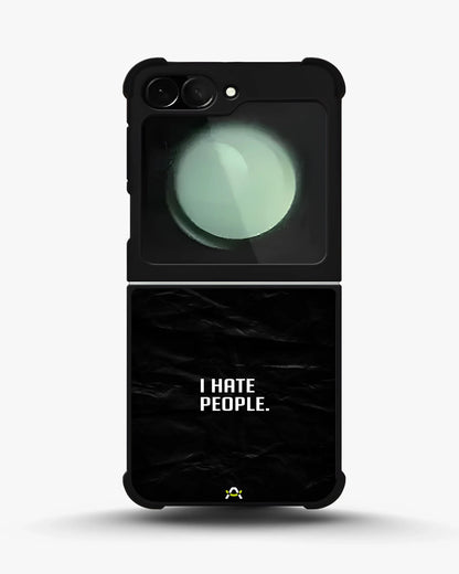 I Hate People Phone Case - Dark Humor Statement Print for iPhone, Samsung, Pixel, OnePlus & Vivo