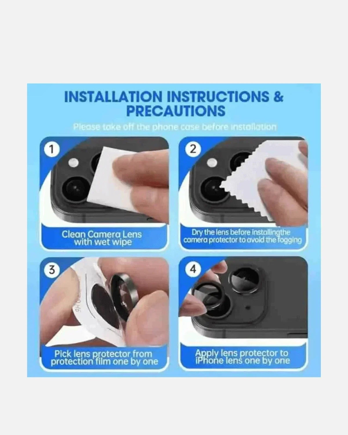 iPhone Camera Lens Protector – Crystal Clear Protection for iPhone 14