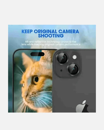 iPhone 15 & 15 Plus Lens Protector – HD Clear Anti-Scratch Camera Guard