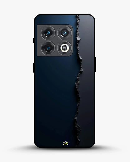 Jagged Line Phone Case - Navy & Charcoal Abstract Print for iPhone, Samsung, Pixel, OnePlus & Vivo