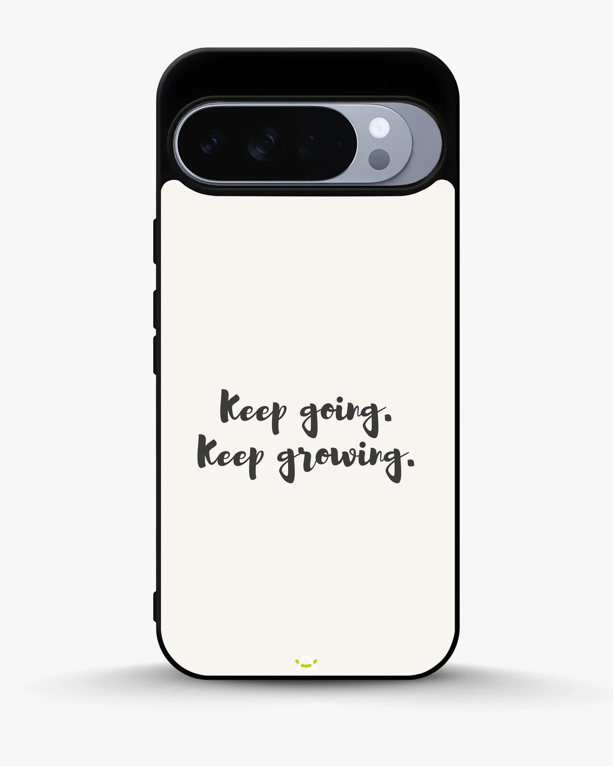 Keep Going Keep Growing Phone Case - Minimal Script Print for iPhone, Samsung, Pixel, OnePlus & Vivo