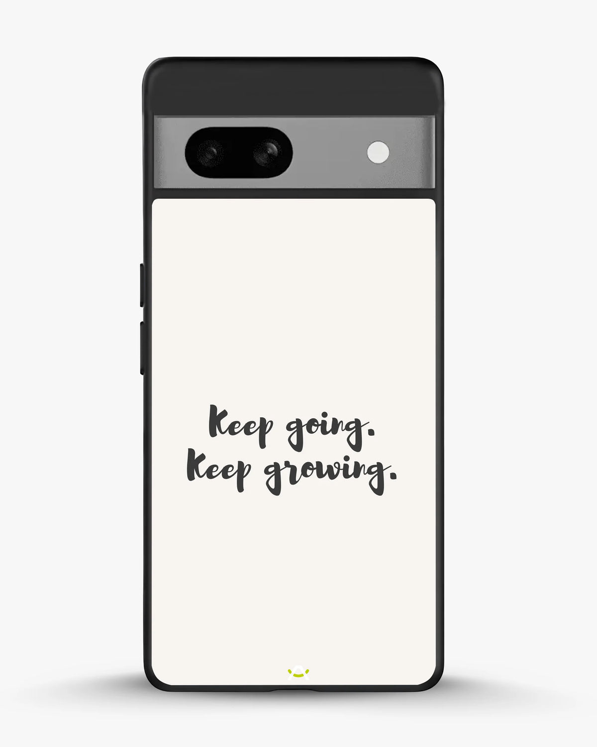 Keep Going Keep Growing Phone Case - Minimal Script Print for iPhone, Samsung, Pixel, OnePlus & Vivo