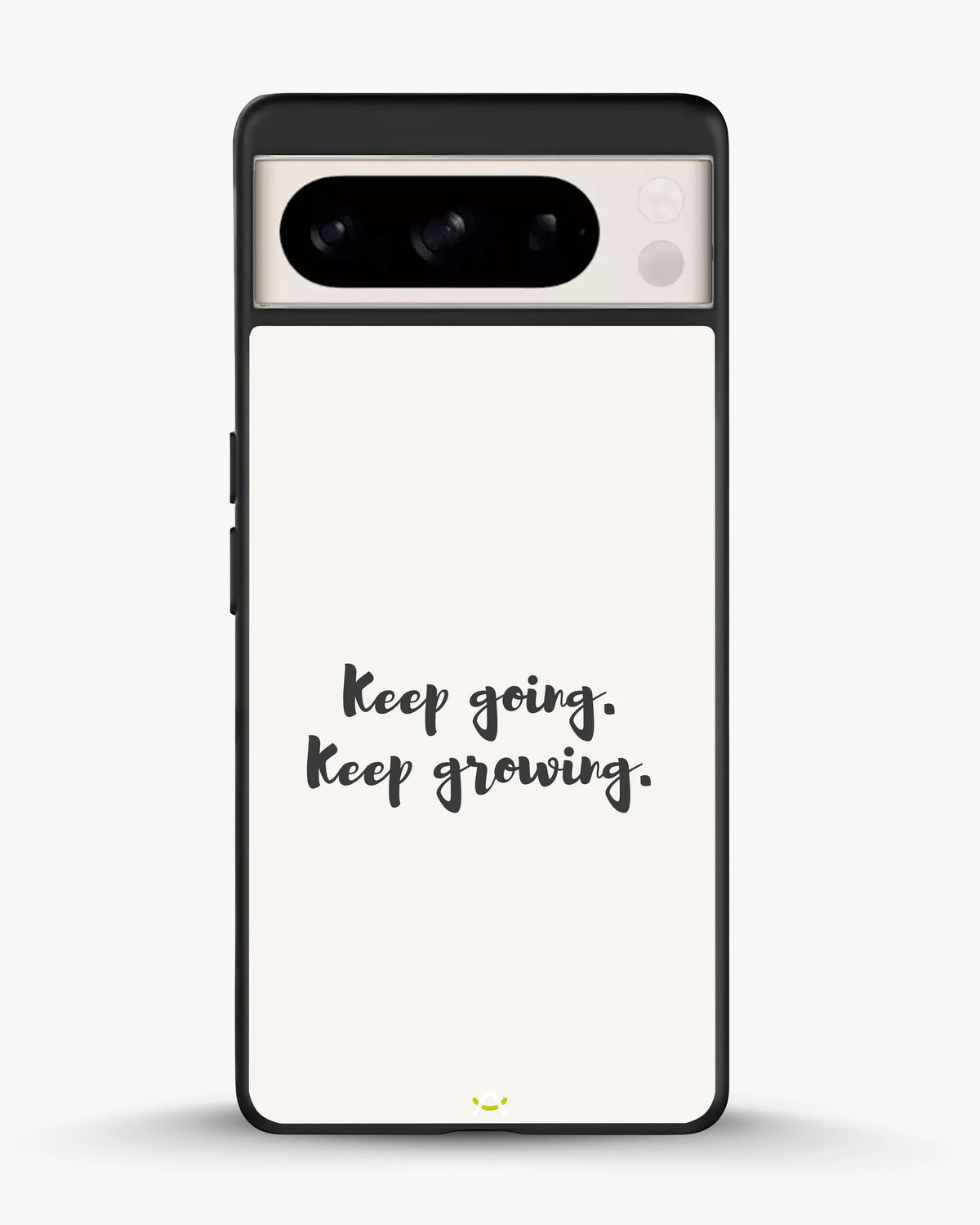 Keep Going Keep Growing Phone Case - Minimal Script Print for iPhone, Samsung, Pixel, OnePlus & Vivo
