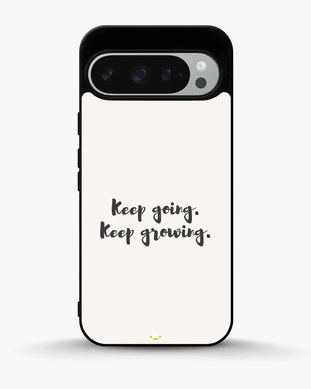 Keep Going Keep Growing Phone Case - Minimal Script Print for iPhone, Samsung, Pixel, OnePlus & Vivo