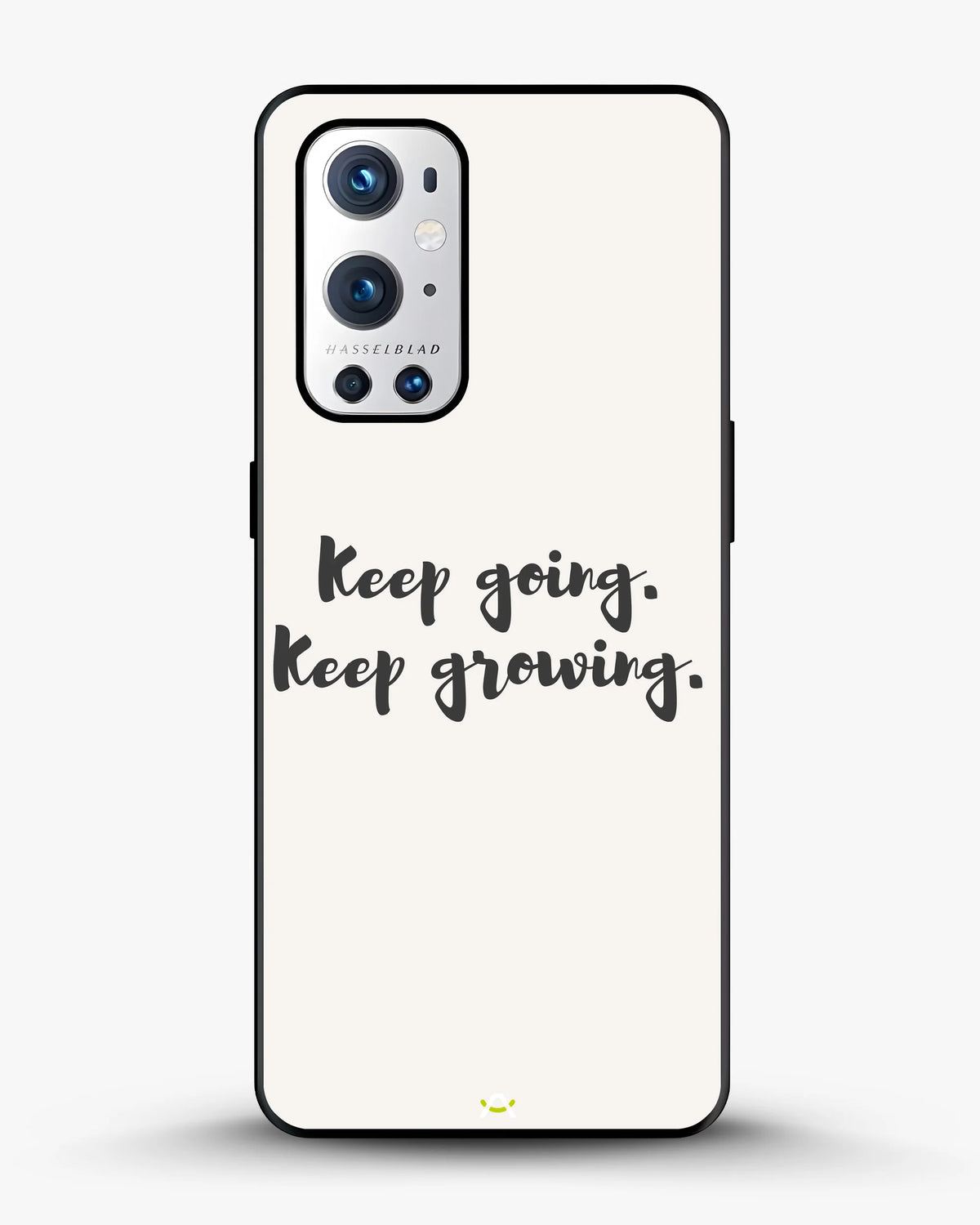 Keep Going Keep Growing Phone Case - Minimal Script Print for iPhone, Samsung, Pixel, OnePlus & Vivo
