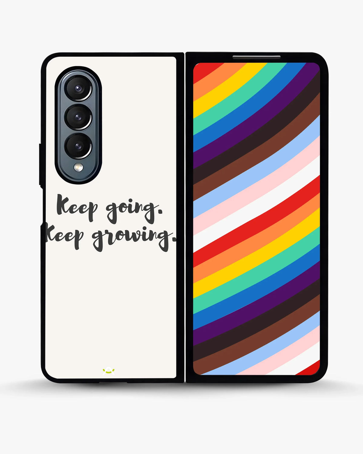 Keep Going Keep Growing Phone Case - Minimal Script Print for iPhone, Samsung, Pixel, OnePlus & Vivo