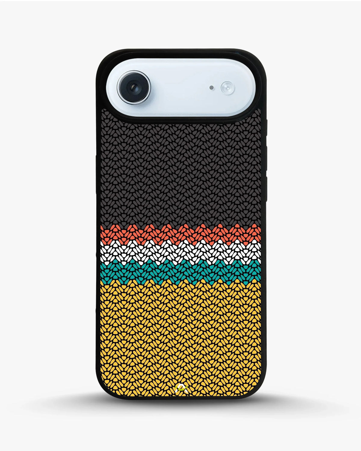 Striped Knit Pattern Phone Case - Multicolor Textile Print for iPhone, Samsung, Pixel, OnePlus & Vivo