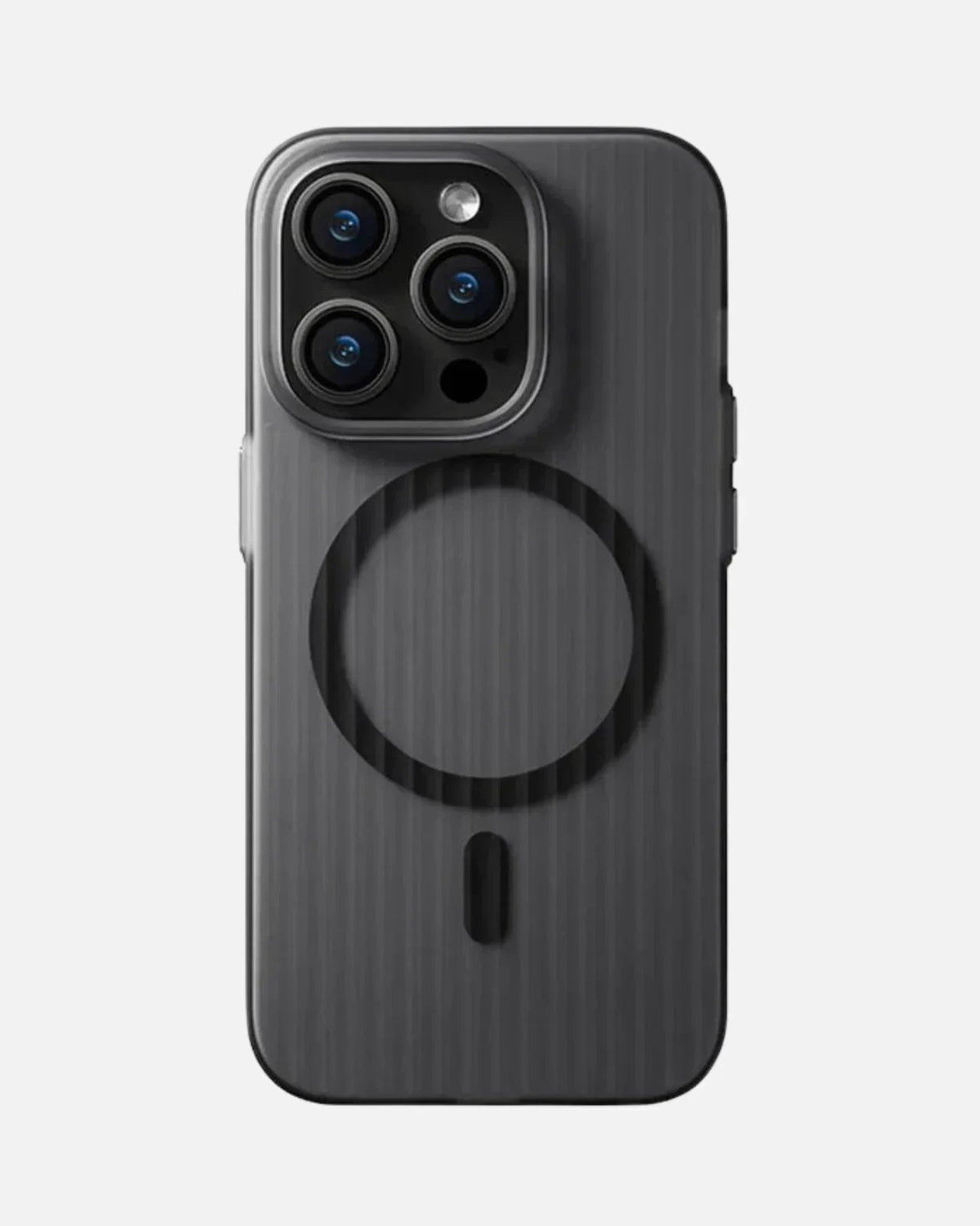 Corrugated Hybrid MagSafe Case for iPhone - Black