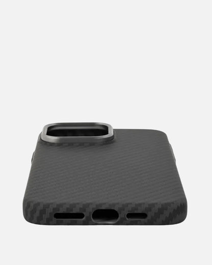 MagSafe Compatible Ultra-Thin Aramid Fiber iPhone Case with Metal Camera Frame for iPhone