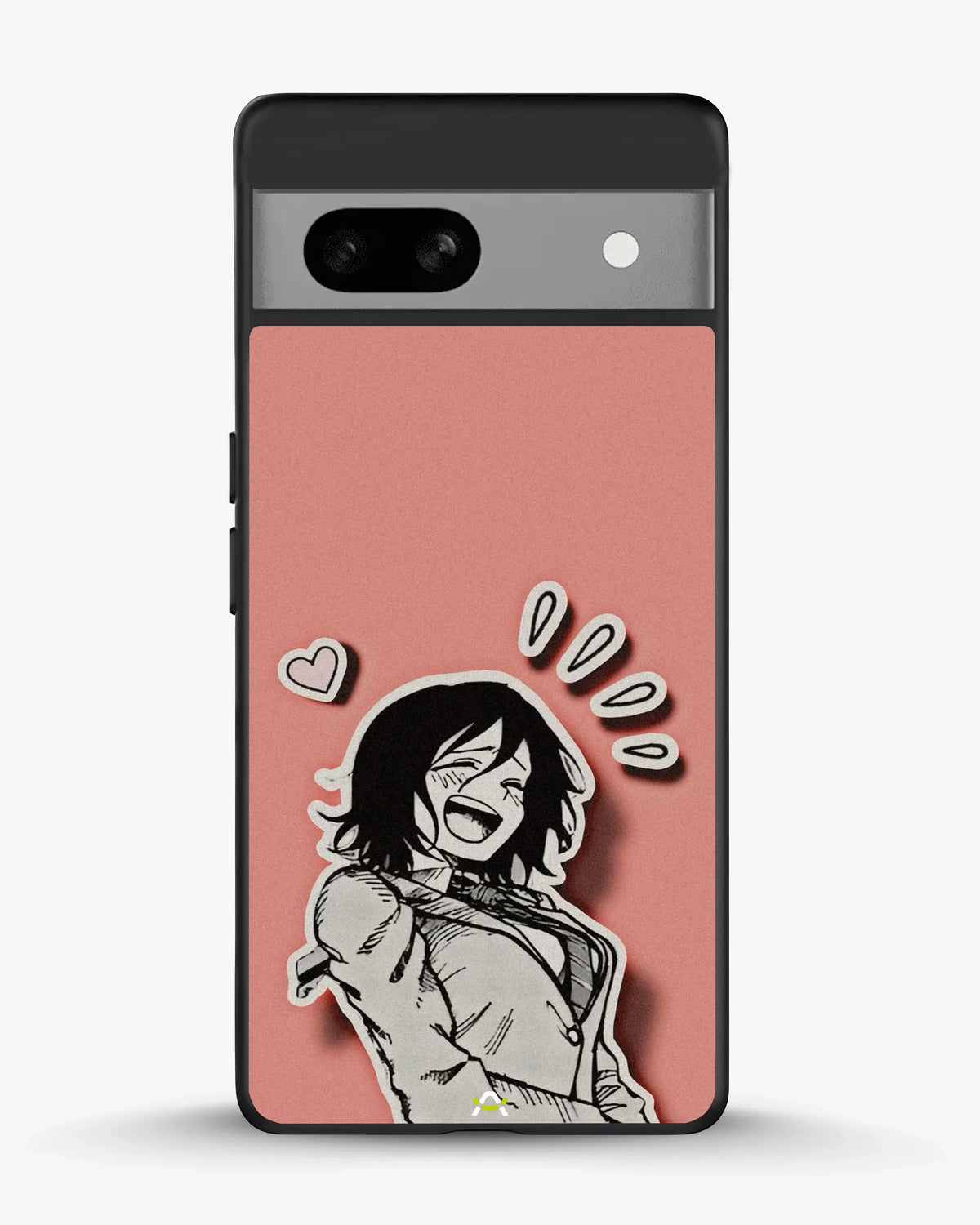 Manga Girl Rose Heart Phone Case - Aesthetic Art Print for iPhone, Samsung, Pixel, OnePlus & Vivo