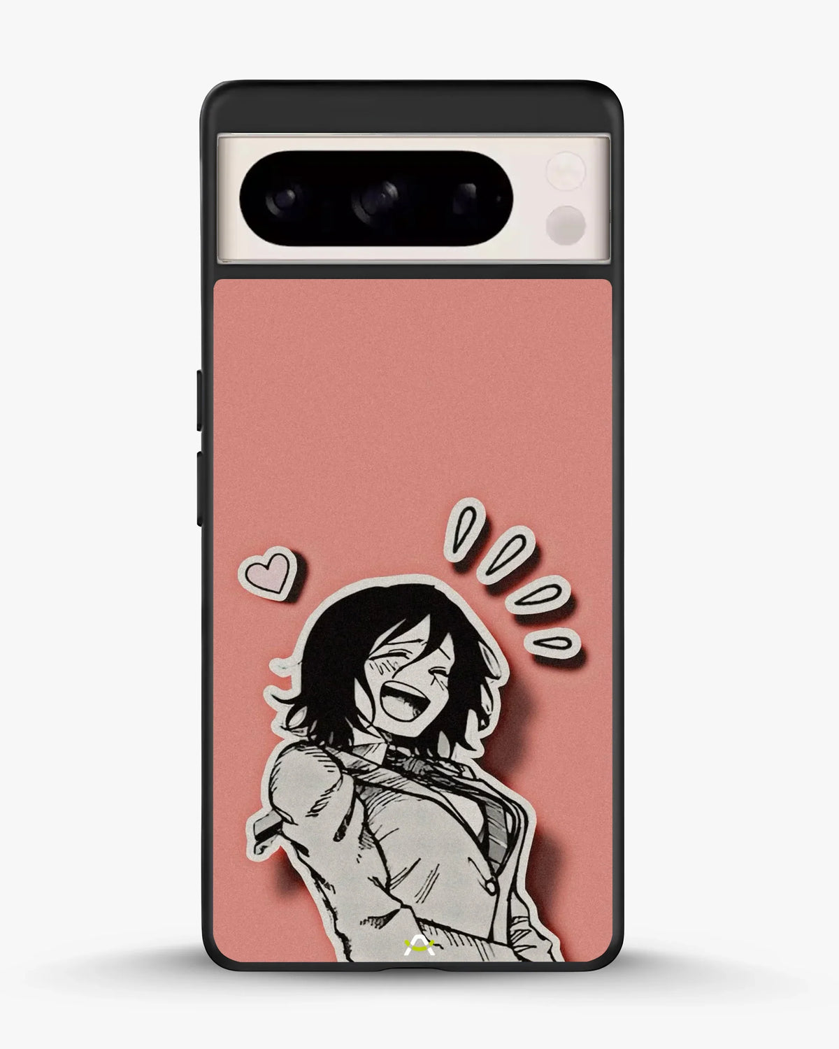 Manga Girl Rose Heart Phone Case - Aesthetic Art Print for iPhone, Samsung, Pixel, OnePlus & Vivo