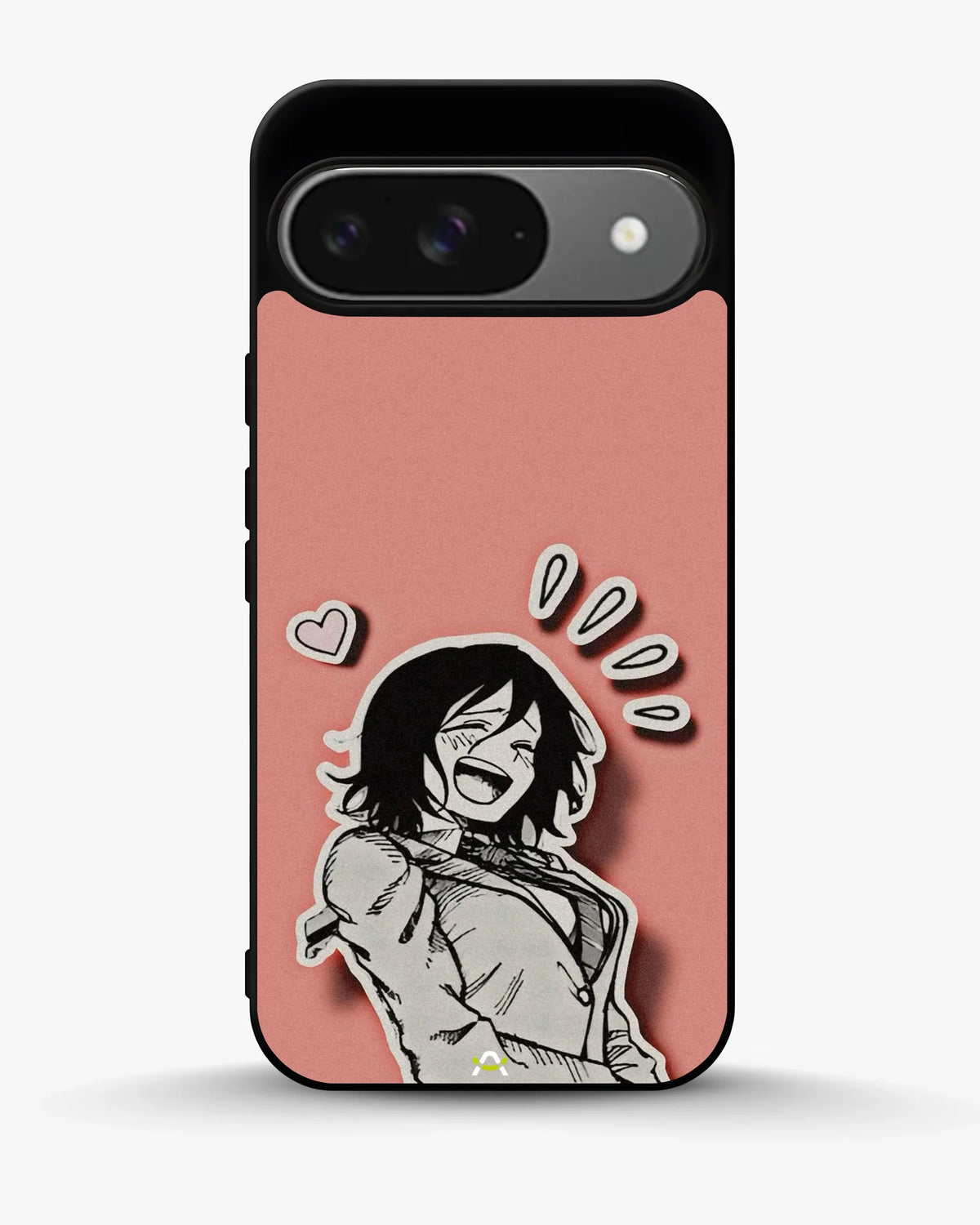 Manga Girl Rose Heart Phone Case - Aesthetic Art Print for iPhone, Samsung, Pixel, OnePlus & Vivo
