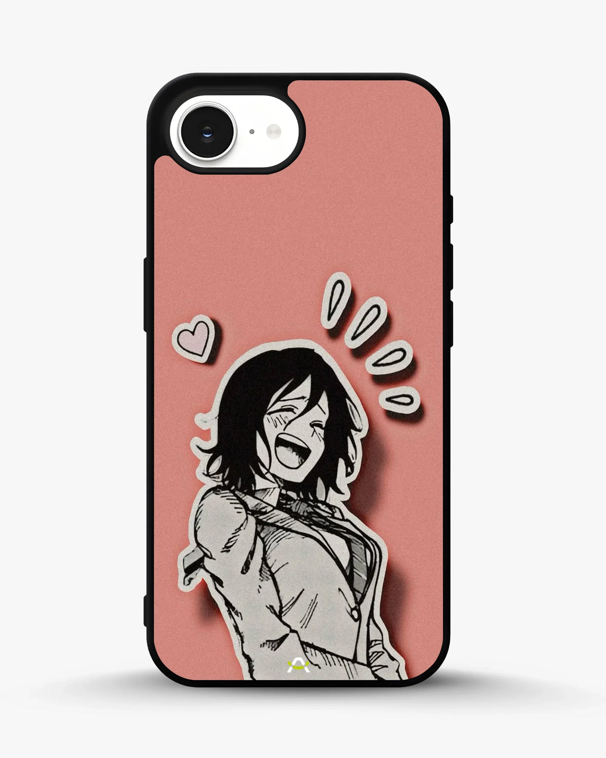 Manga Girl Rose Heart Phone Case - Aesthetic Art Print for iPhone, Samsung, Pixel, OnePlus & Vivo