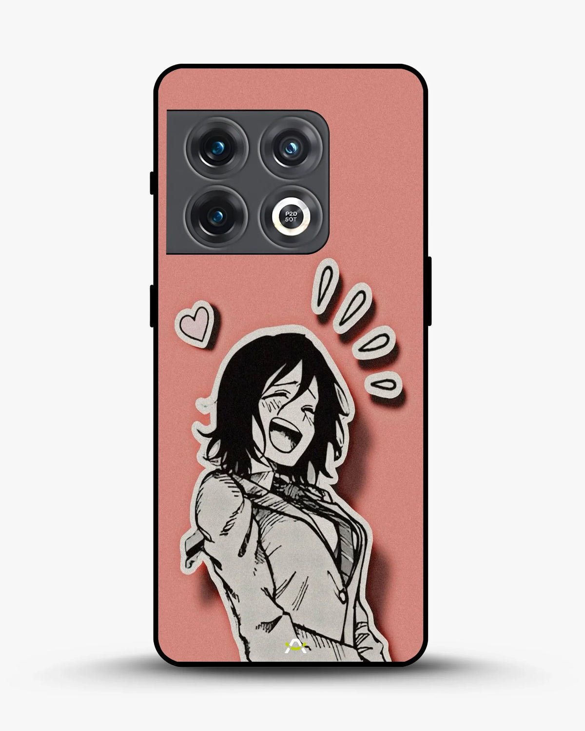 Manga Girl Rose Heart Phone Case - Aesthetic Art Print for iPhone, Samsung, Pixel, OnePlus & Vivo