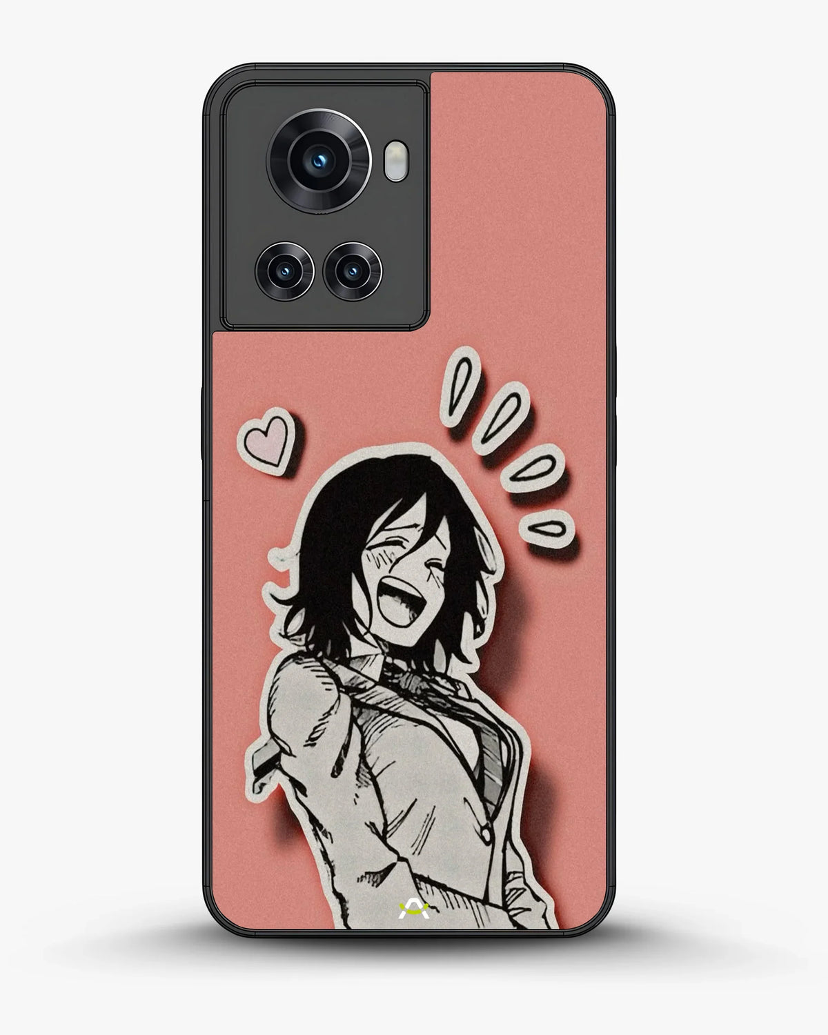 Manga Girl Rose Heart Phone Case - Aesthetic Art Print for iPhone, Samsung, Pixel, OnePlus & Vivo