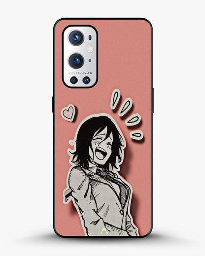 Manga Girl Rose Heart Phone Case - Aesthetic Art Print for iPhone, Samsung, Pixel, OnePlus & Vivo