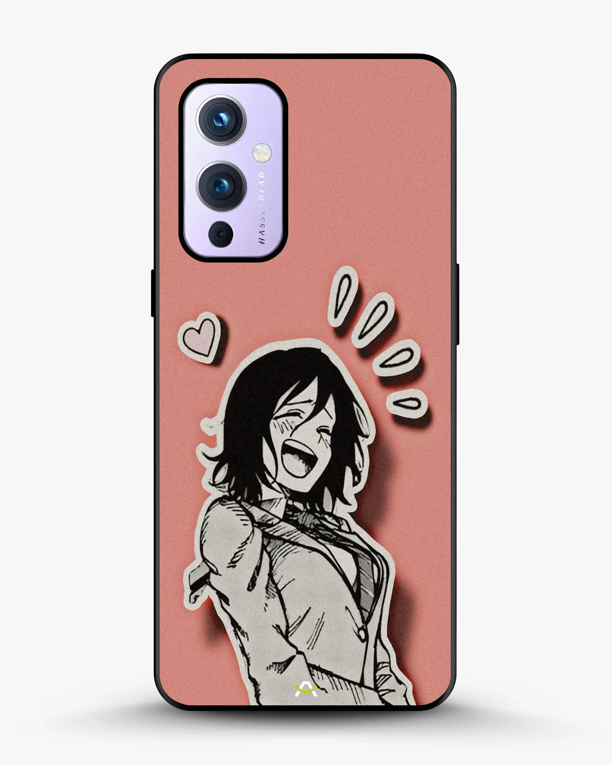 Manga Girl Rose Heart Phone Case - Aesthetic Art Print for iPhone, Samsung, Pixel, OnePlus & Vivo