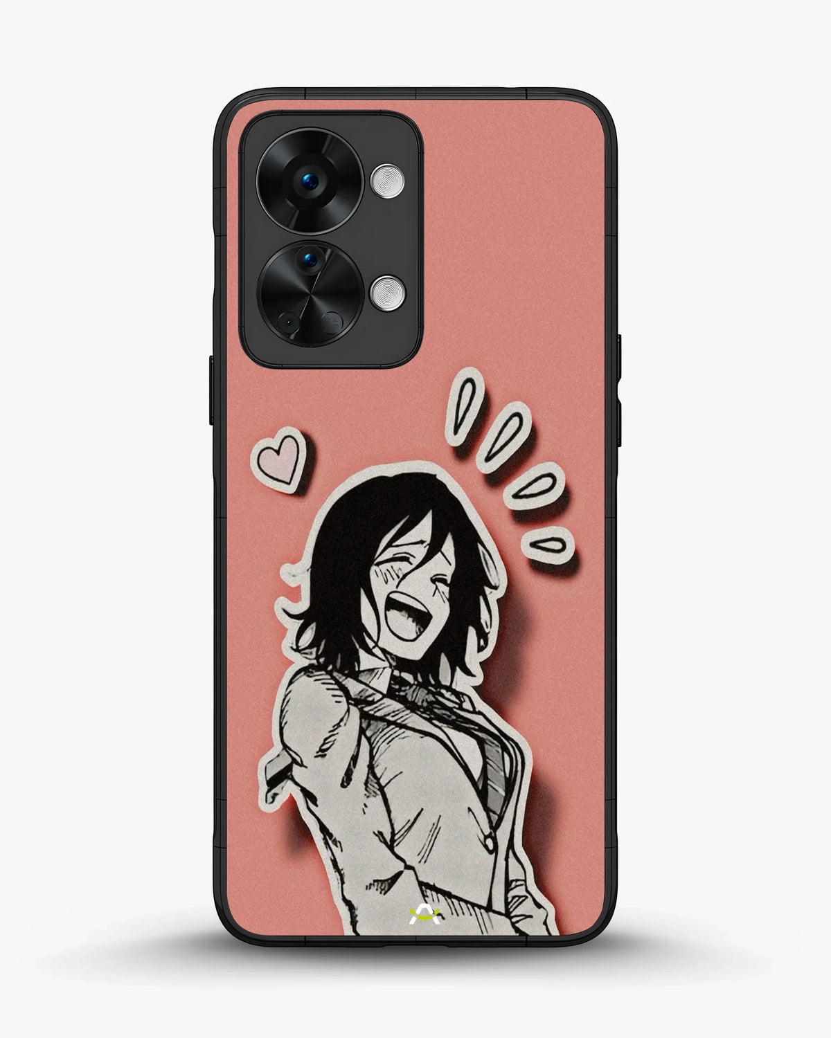 Manga Girl Rose Heart Phone Case - Aesthetic Art Print for iPhone, Samsung, Pixel, OnePlus & Vivo