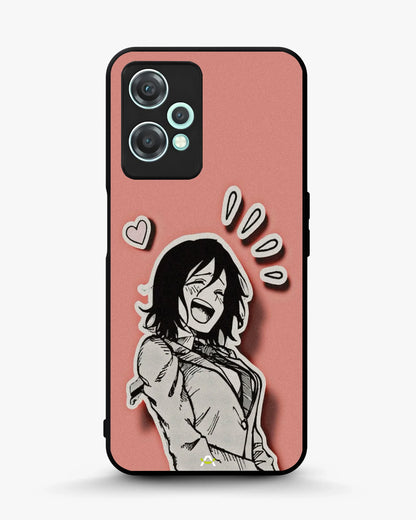 Manga Girl Rose Heart Phone Case - Aesthetic Art Print for iPhone, Samsung, Pixel, OnePlus & Vivo