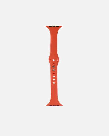 Silicone Orange Strap Band for Apple Watch (42/44/45/49mm) | Apple Watch Band Cover